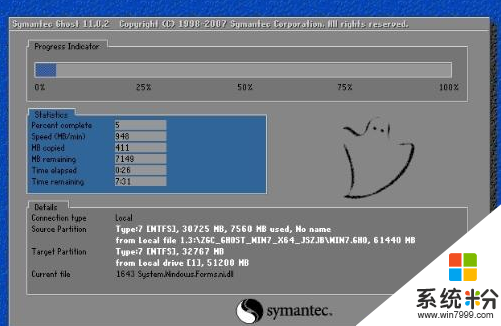 xp係統怎麼換成win7係統,xp換win7的方法，步驟4