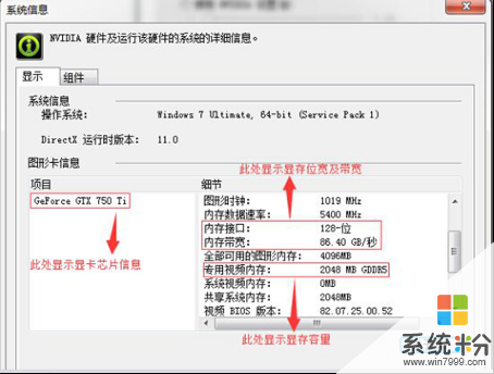 win7係統查看Nvidia顯卡顯存多少的方法，win7係統nvidia怎麽查看Nvidia顯卡顯存多少