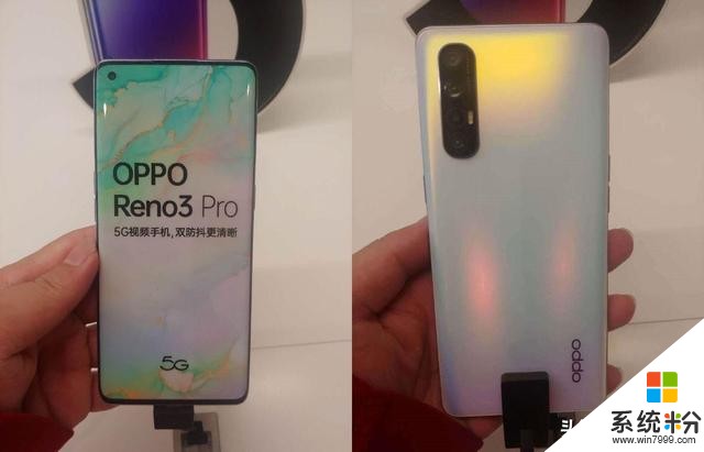 單打孔屏+超窄邊框+後置四攝組合OPPOReno3Pro真機機模曝光(1)