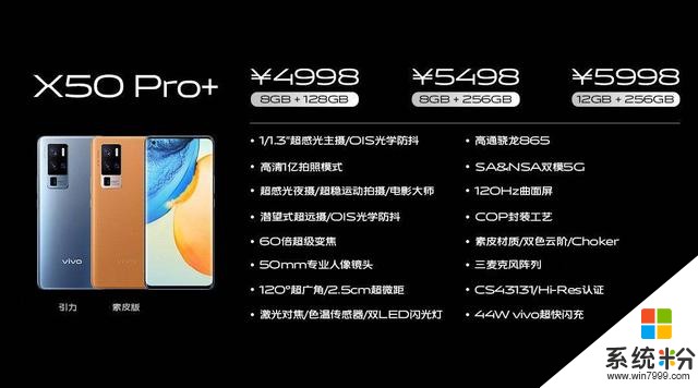 vivo X50 Pro+開啟預售，高通驍龍865+三星GN1帶來更佳體驗(1)